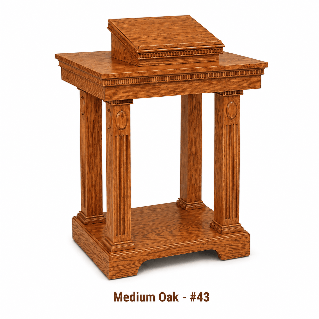 Imperial Woodworks Colonial Open Pulpit TOP-605