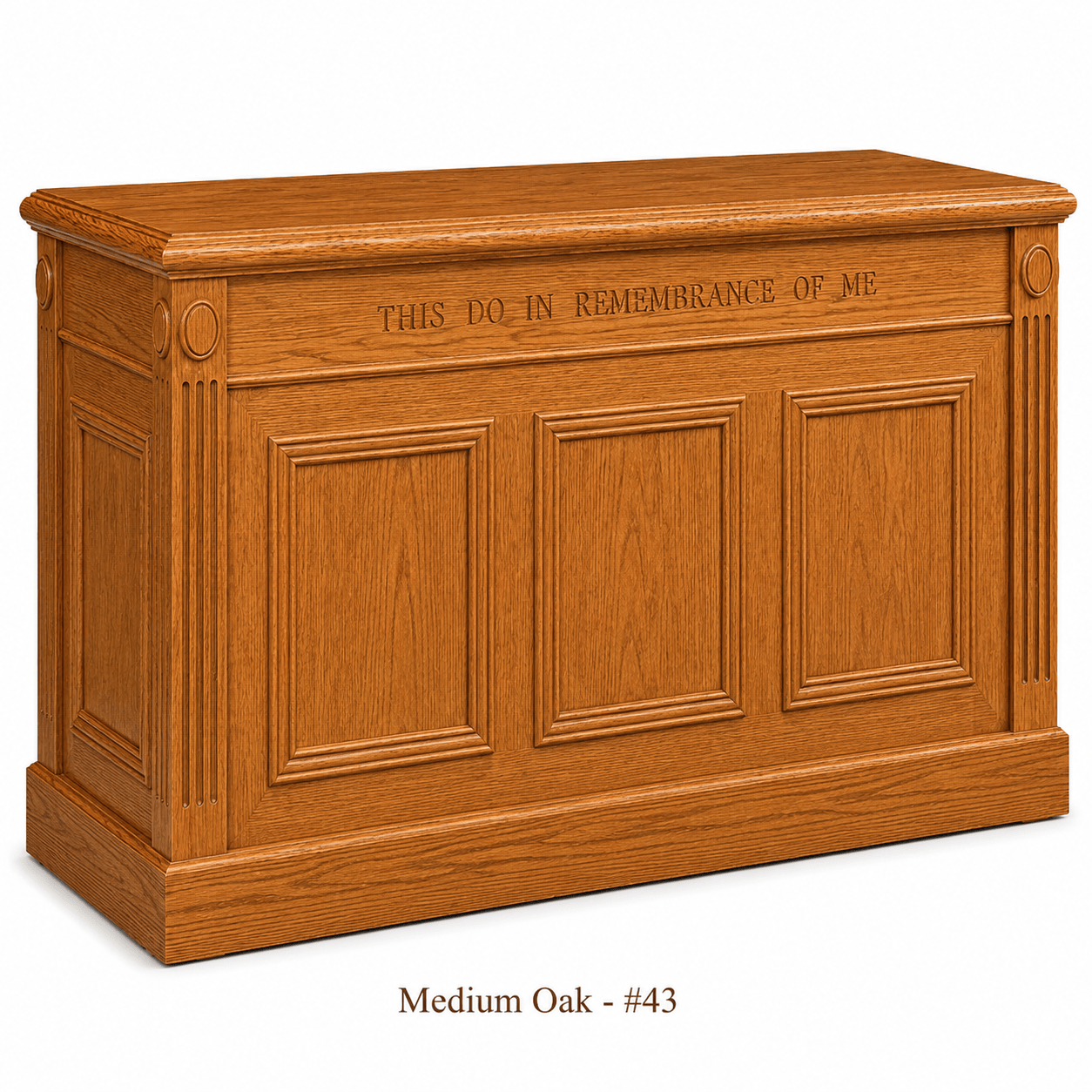Imperial Woodworks Colonial Closed Communion Table TCT-605