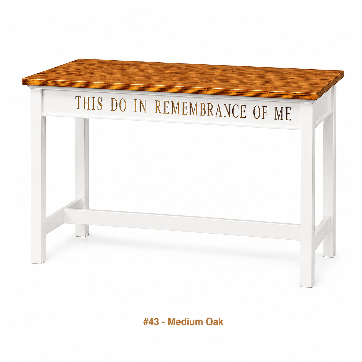 Imperial Woodworks Open Communion Table 815
