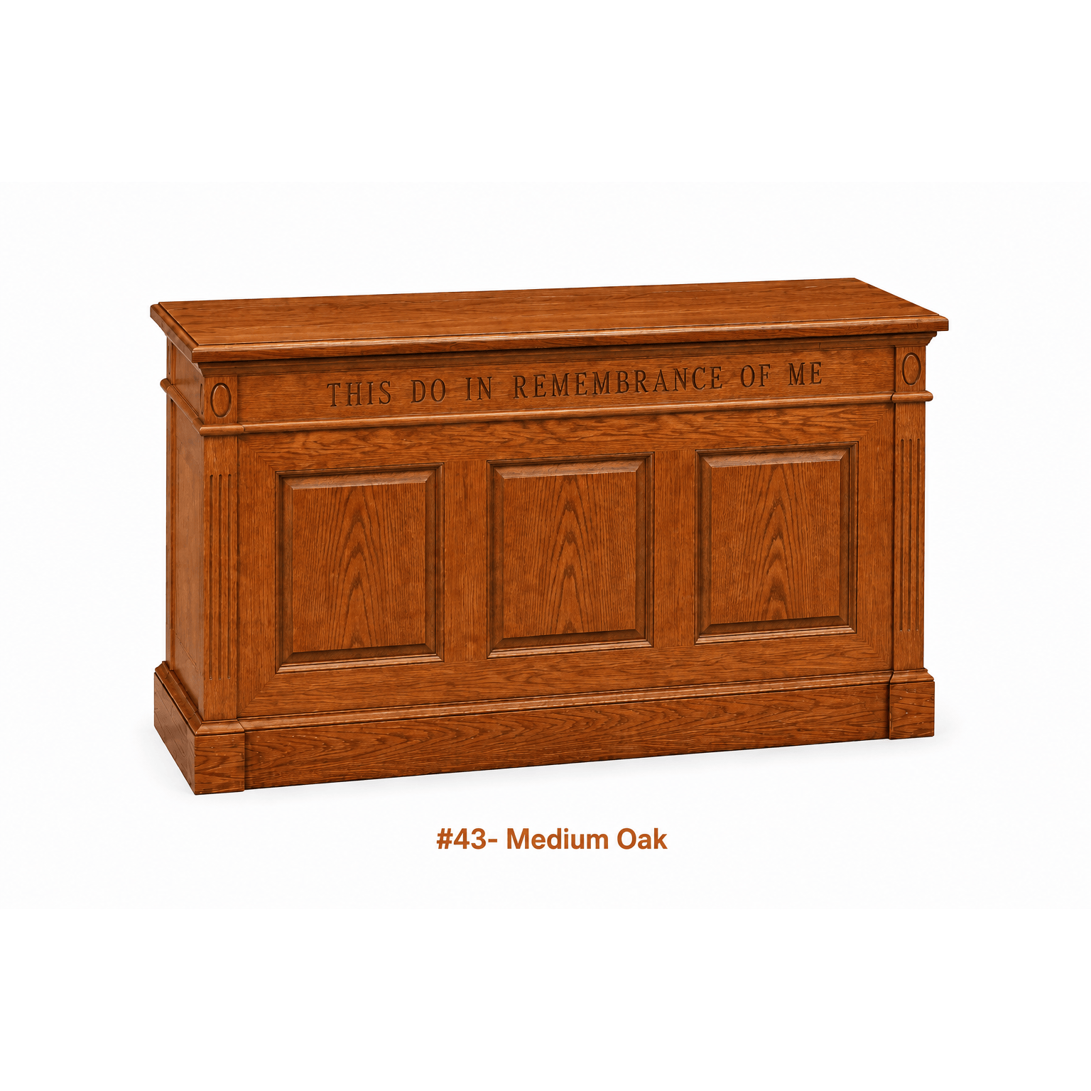 Imperial Woodworks Traditional Closed Communion Table 820