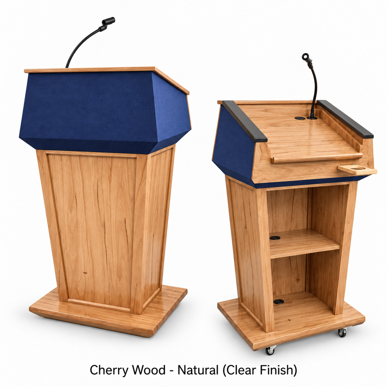 Executive Wood Presidential™ Solid Hardwood Handcrafted Podium | PRES500