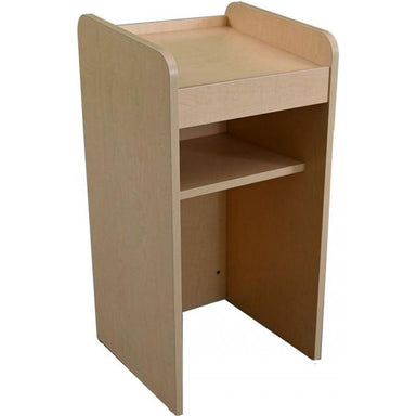 Nova Solutions Portable Podium with privacy side and casters