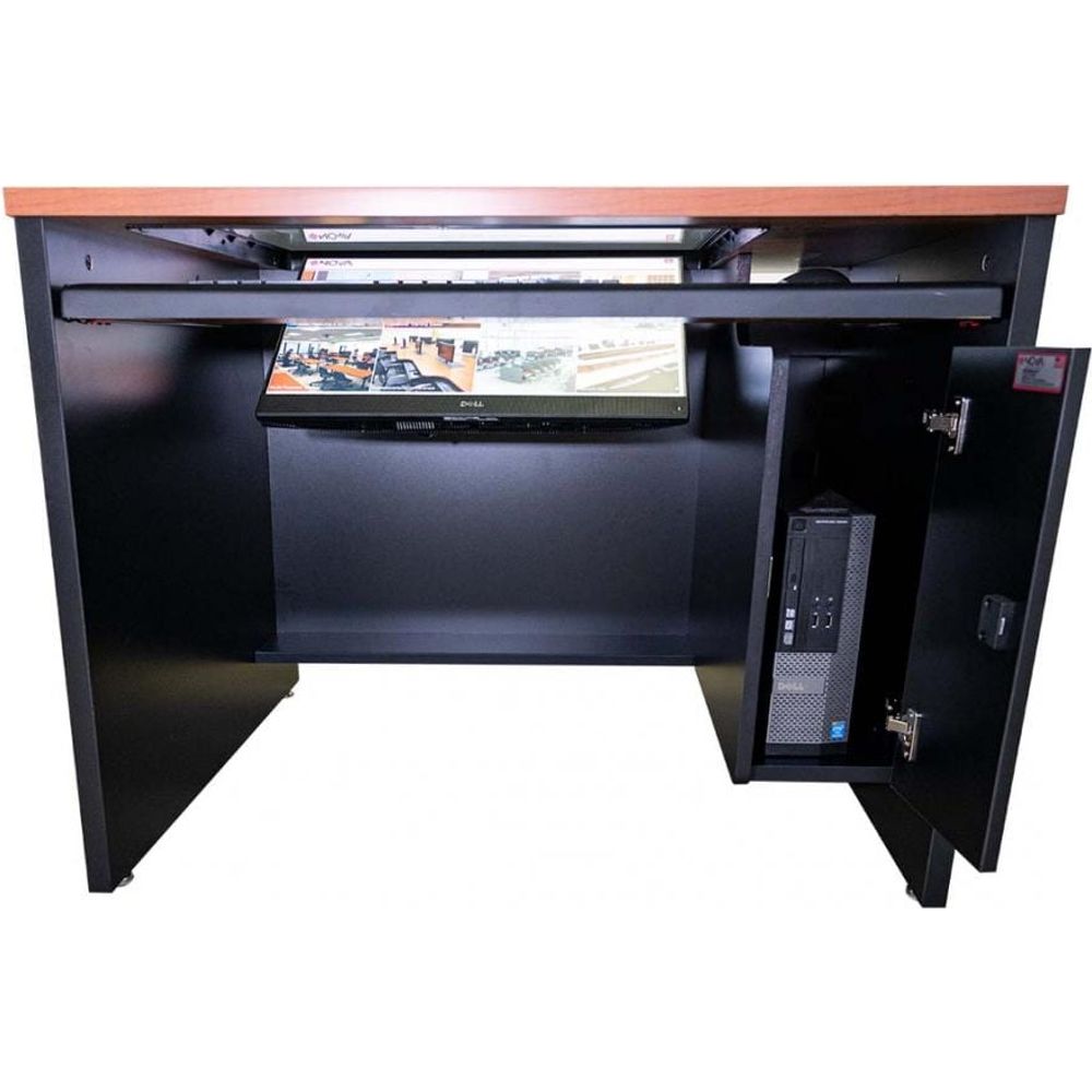 Nova Solutions training desk with pc tower space