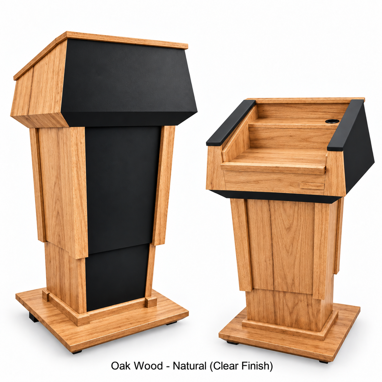 Executive Wood Adjustable Presidential Plus Lift Lectern | PRES900-LIFT