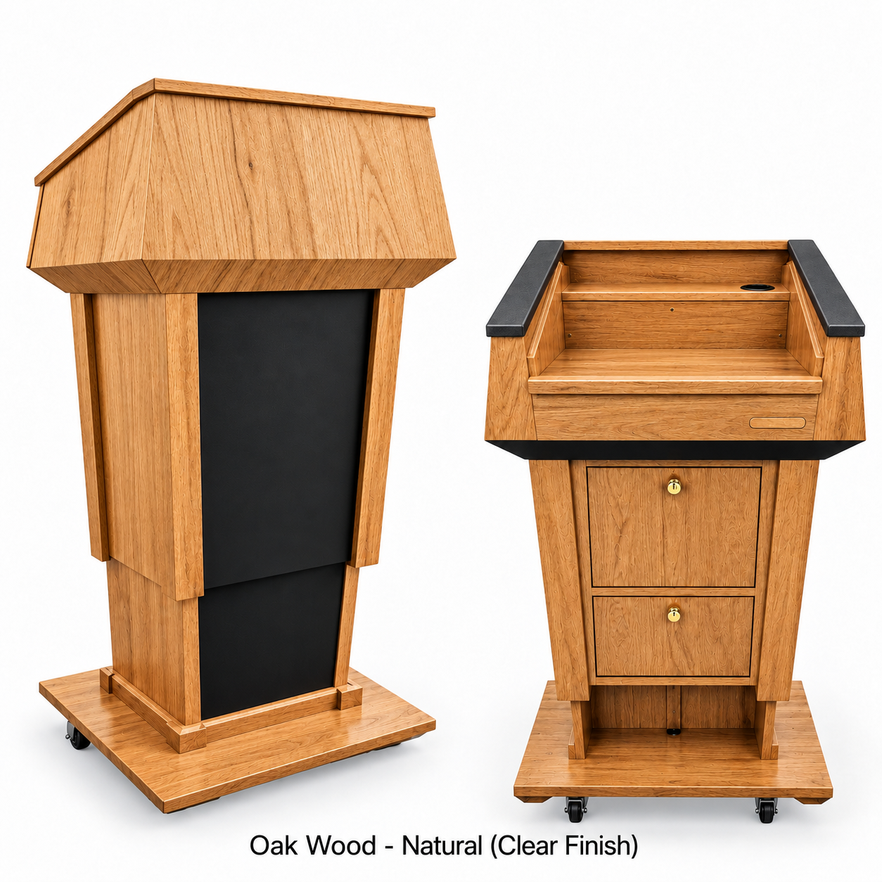 Executive Wood Presidential Plus Evolution Lift™  Sound Lectern | PRES900-EV-LIFT
