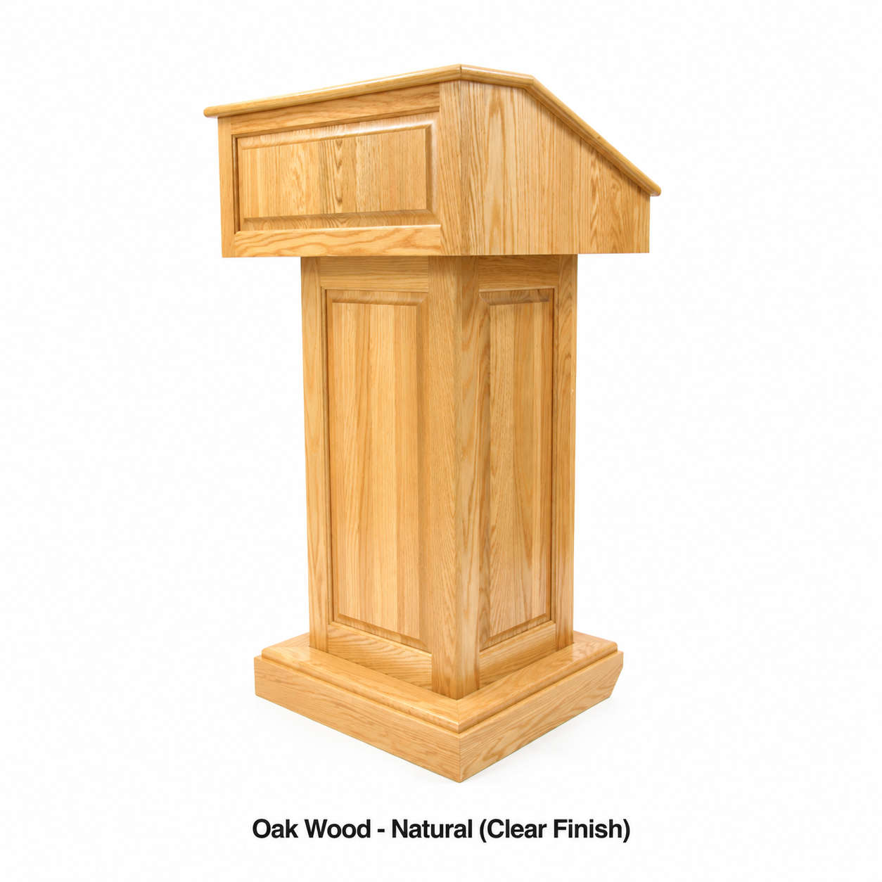 Executive Wood The Counselor Modern Hardwood Lectern | CLR235