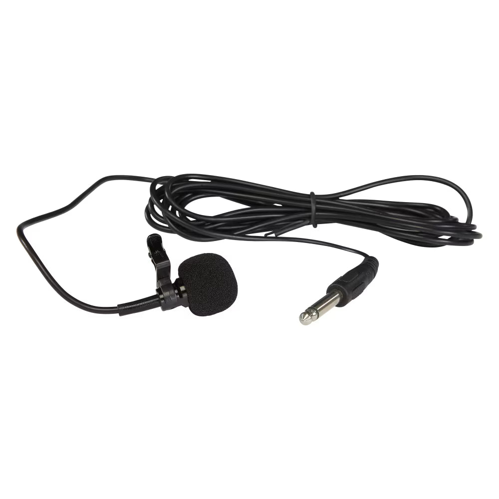 Oklahoma Sound Electret Tie-Clip/Lapel/Lavalier Condenser Microphone with 10-Foot Cable - MIC-3