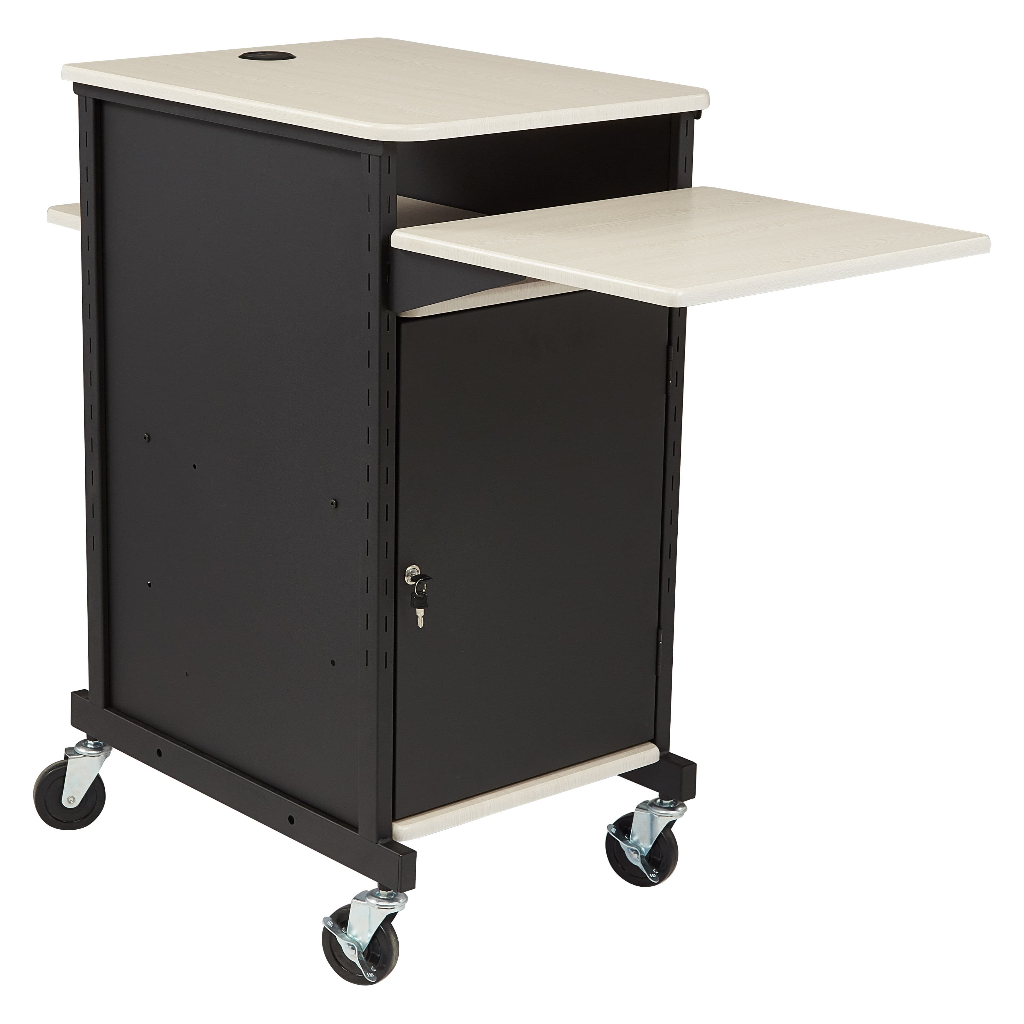 Oklahoma Sound PRC400 Jumbo Presentation Cart | Heavy-Duty AV Cart