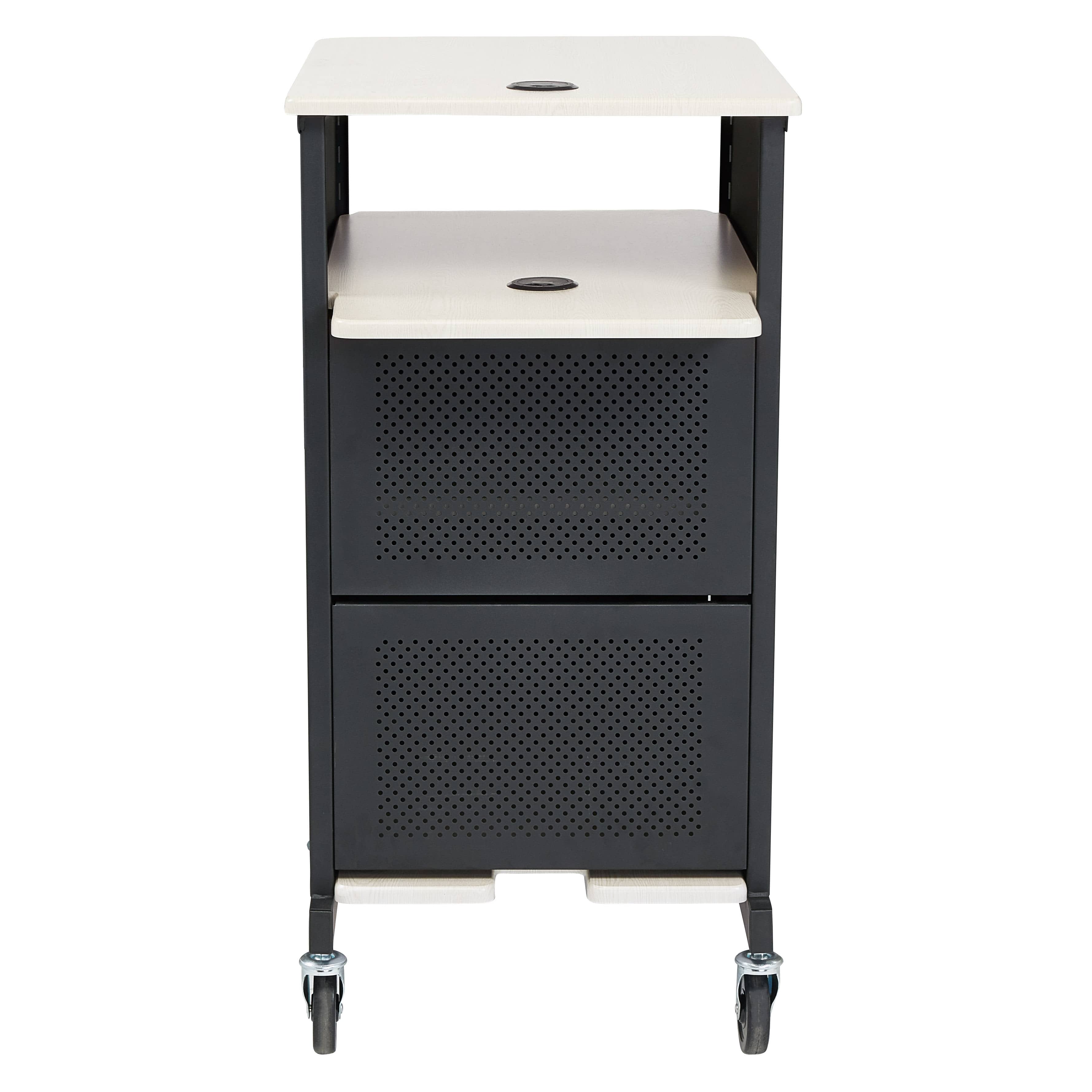 Oklahoma Sound PRC400 Jumbo Presentation Cart | Heavy-Duty AV Cart