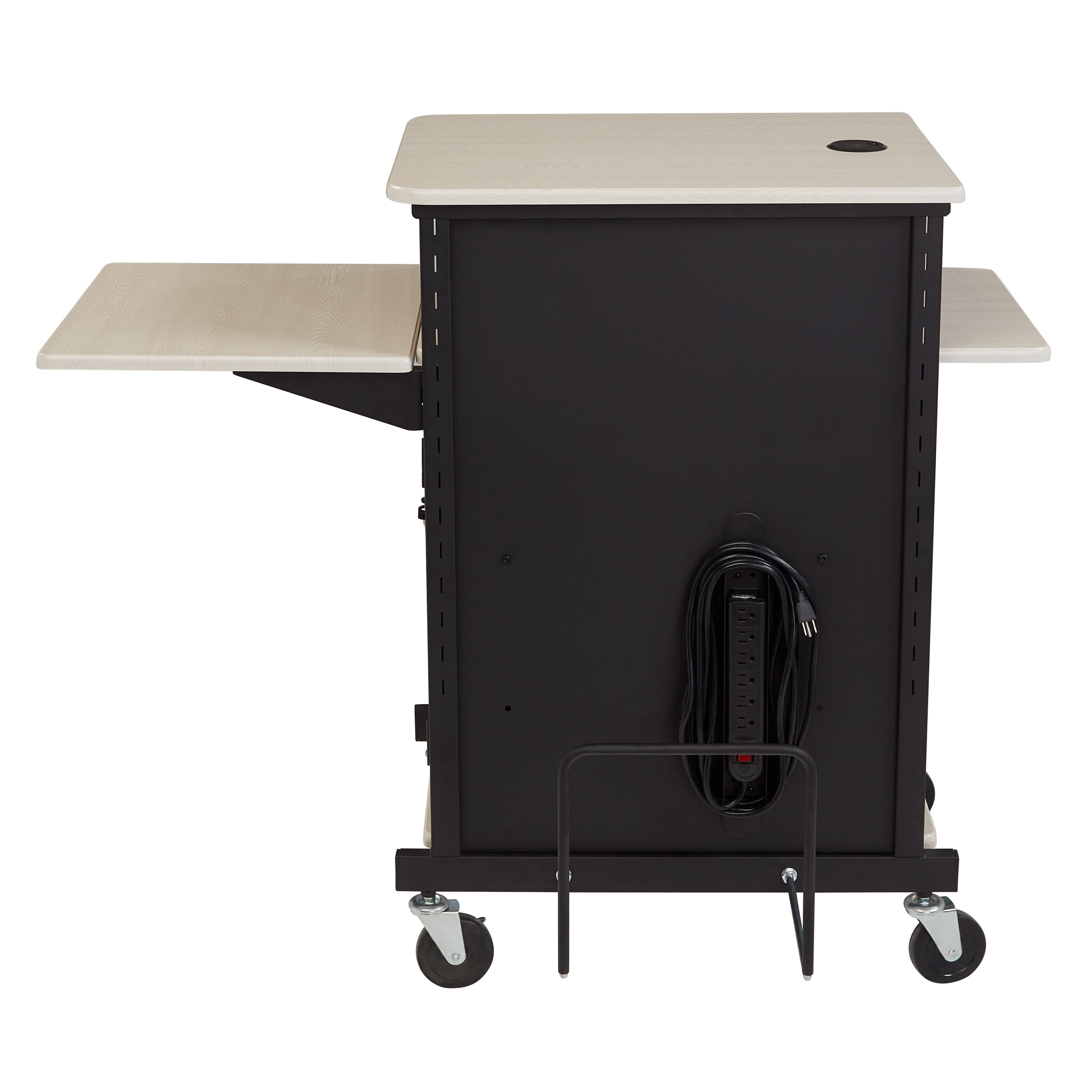 Oklahoma Sound PRC450 Jumbo Plus AV Presentation Cart | Heavy-Duty AV Cart