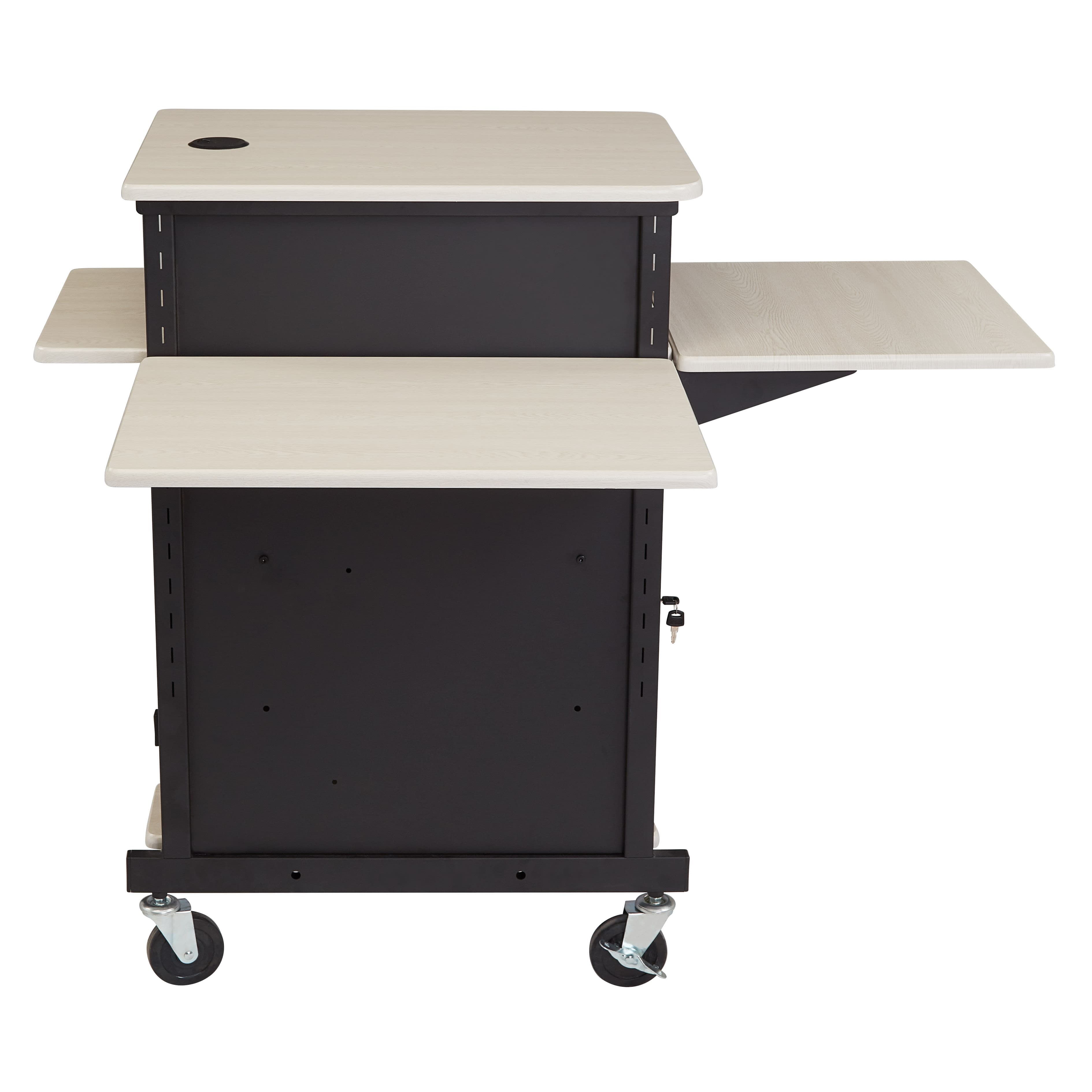 Oklahoma Sound PRC450 Jumbo Plus AV Presentation Cart | Heavy-Duty AV Cart
