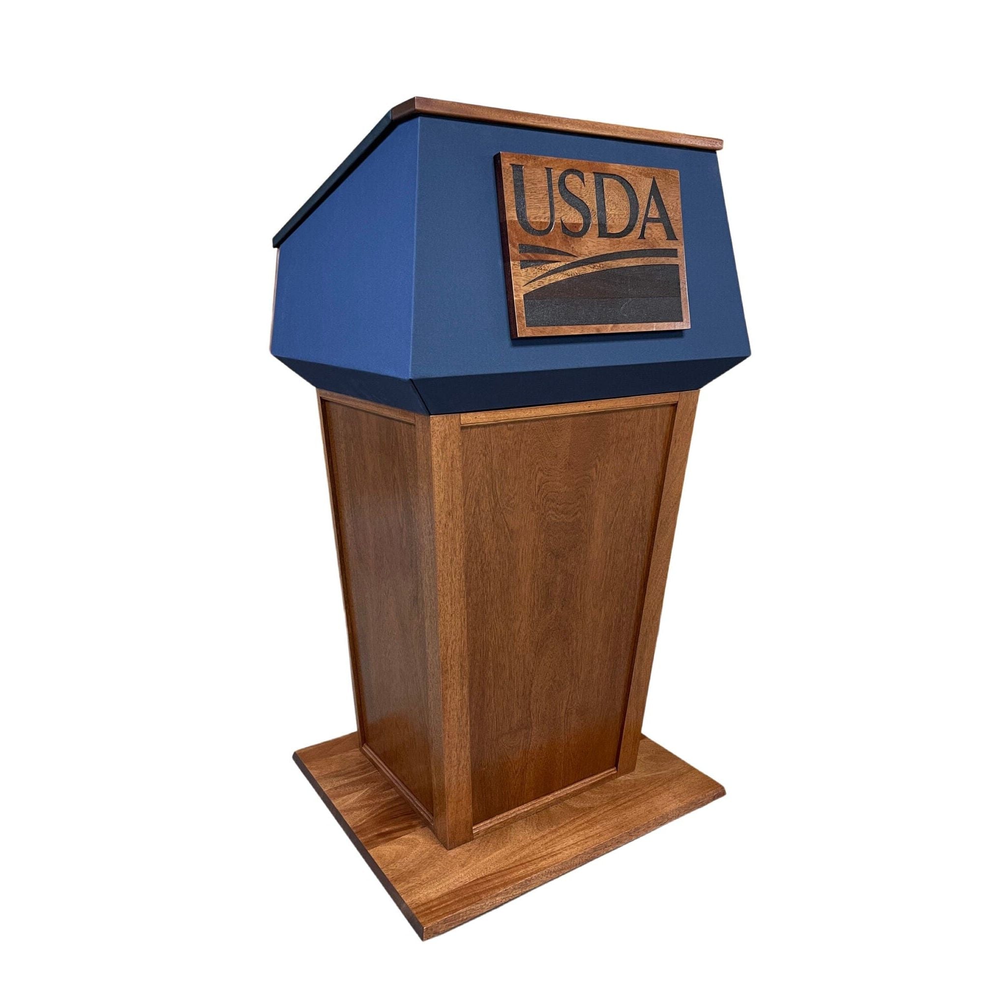 Executive Wood The Presidential Handcrafted Lectern