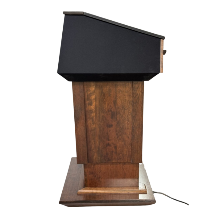 Executive Wood Adjustable Presidential Plus Lift Lectern | PRES900-LIFT