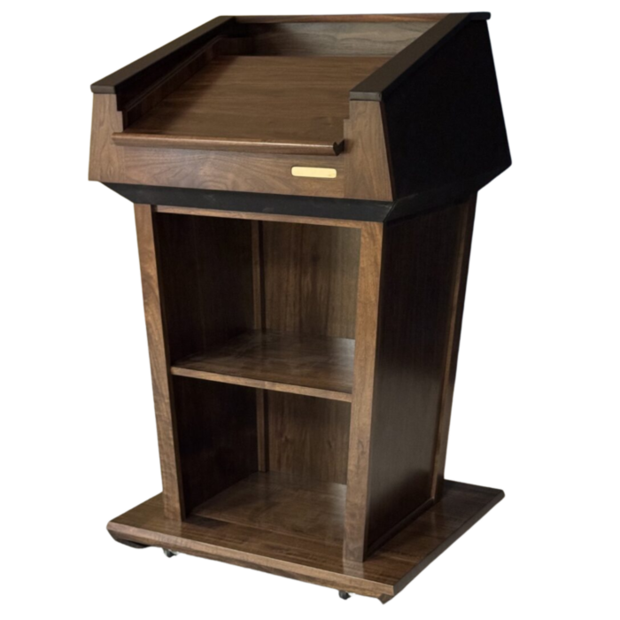 Executive Wood Presidential Plus™ Bullet-Resistant Lectern |PRES900-AB