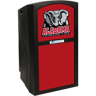 Amplivox portable lectern SN3253 with a red Alabama crimson tide logo