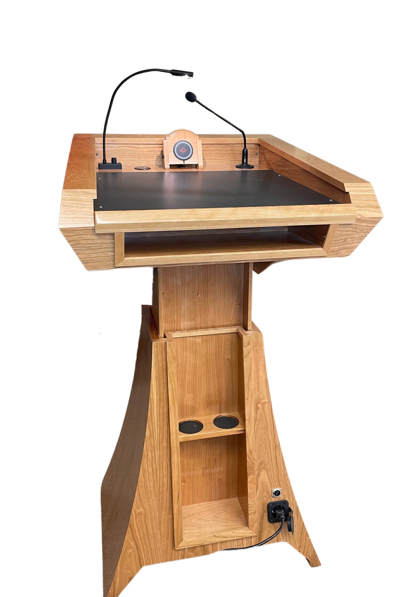 Executive Wood Adjustable StatesMan AutoGlide™ Lectern | STM019-AG