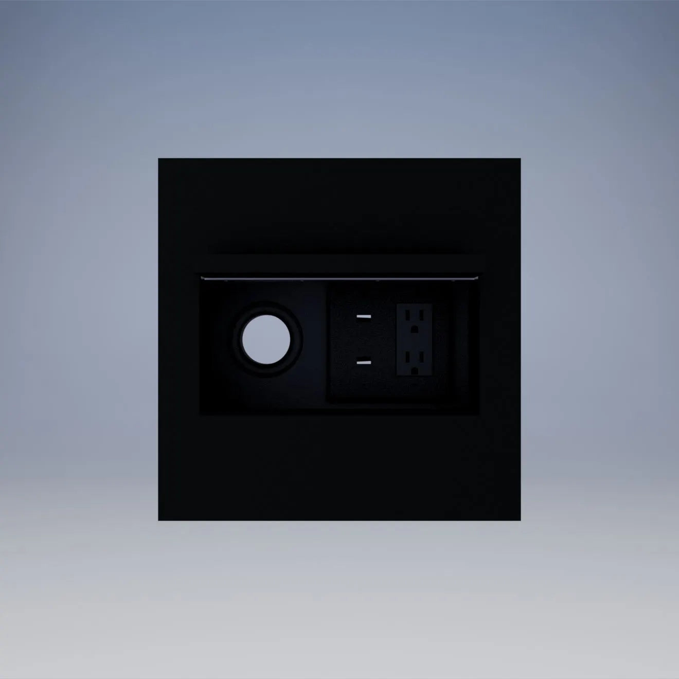 Sound-Craft Cable Storage Well with Lid - CCB
