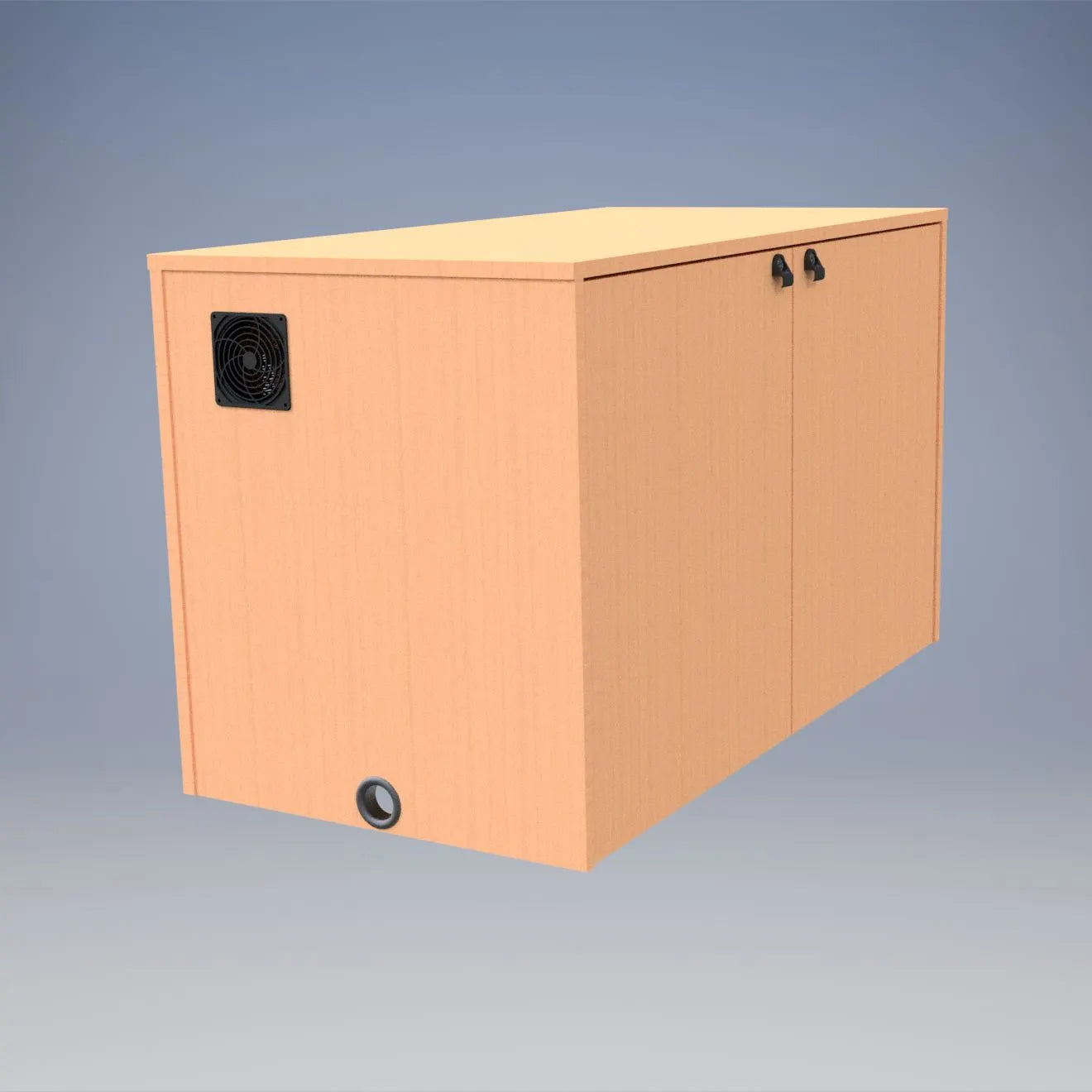 Sound-Craft The Boardroom Multimedia Storage Credenza - CRDZ2