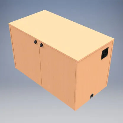 Sound-Craft The Boardroom Multimedia Storage Credenza - CRDZ2