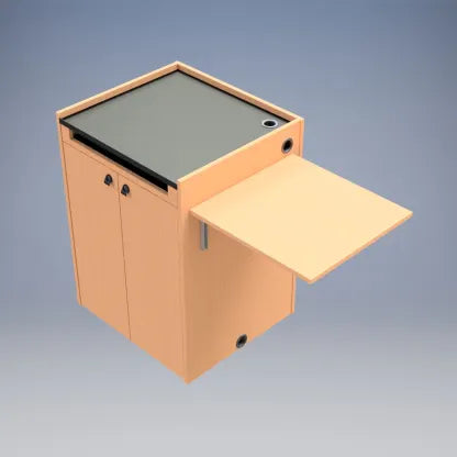 Sound-Craft The Compact 16RU Multimedia Workstation - WSV30