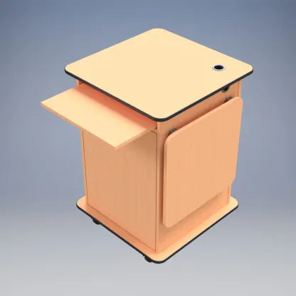Sound-Craft The Convertible Multimedia Equipment Storage Workstation - MMC1