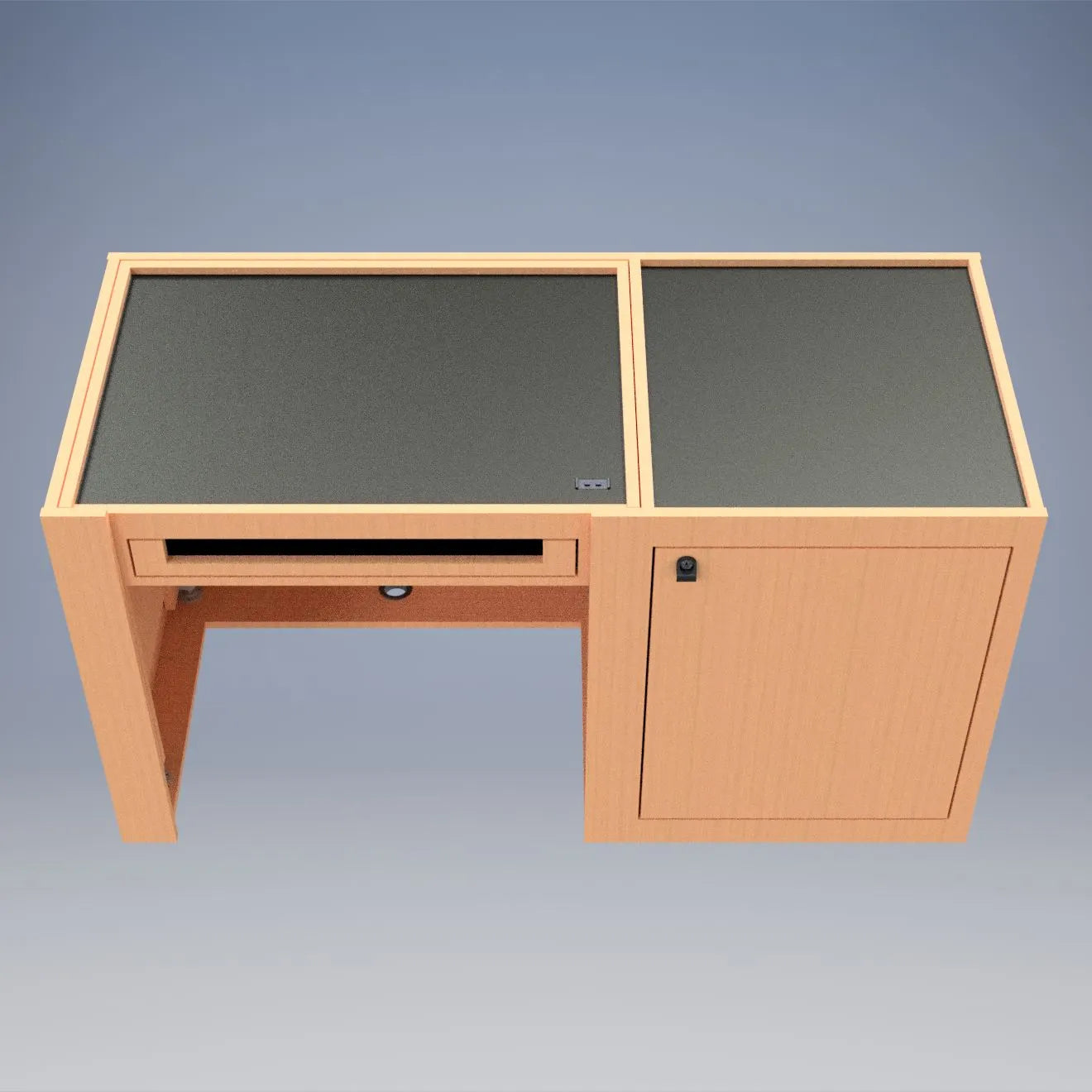 Sound-Craft The Ideal ADA-Compliant Multimedia Sit-Stand Desk - WSV50