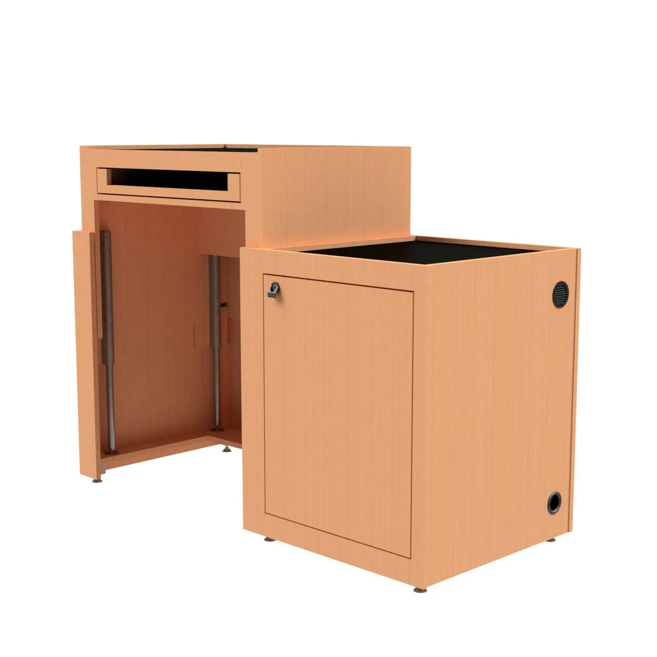 Sound-Craft The Ideal ADA-Compliant Multimedia Sit-Stand Desk - WSV50