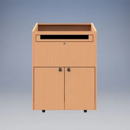 Sound-Craft The Teacher Multimedia Lectern with Equipment Storage - ML1B