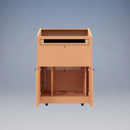 Sound-Craft The Teacher Multimedia Lectern with Equipment Storage - ML1B