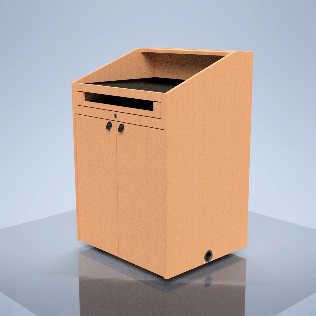 Sound-Craft The Teacher Multimedia Lectern with Equipment Storage - ML1B