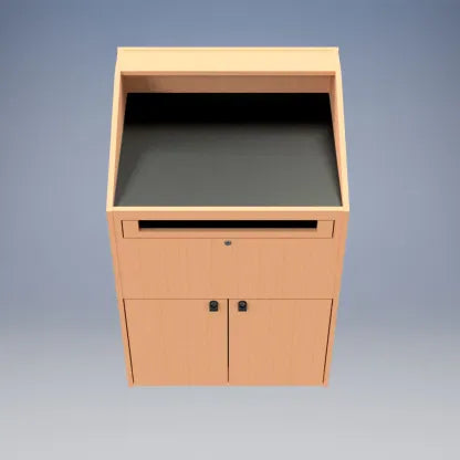 Sound-Craft The Teacher Multimedia Lectern with Equipment Storage - ML1B