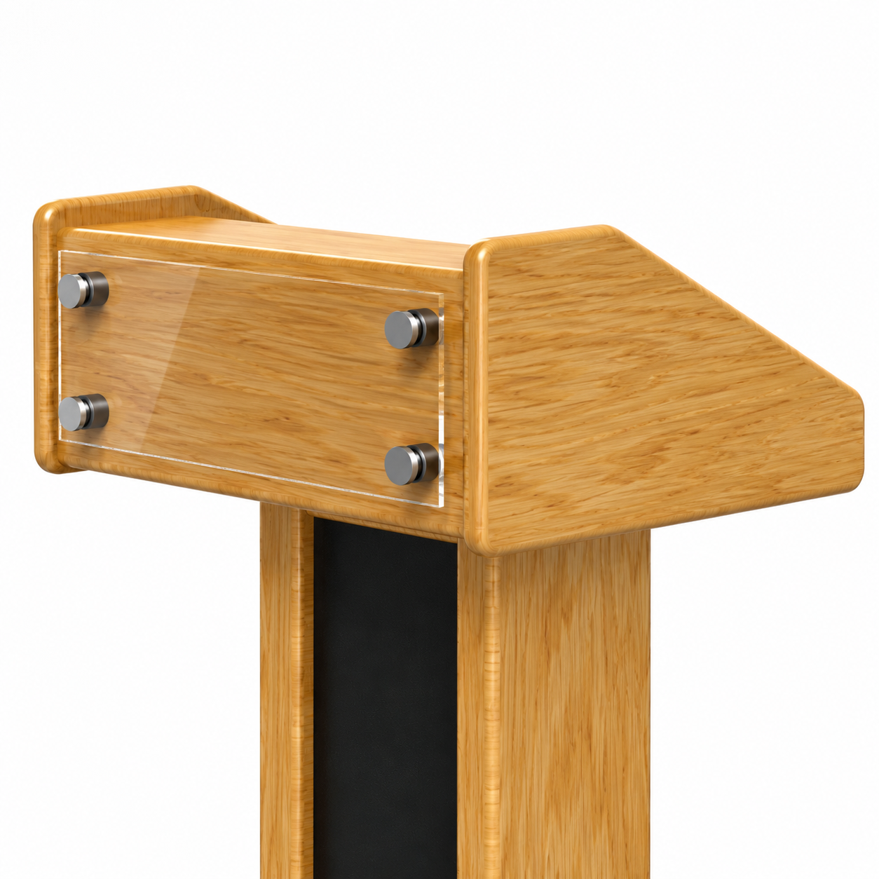 Sound-Craft The Club Portable Hardwood Podium - LC