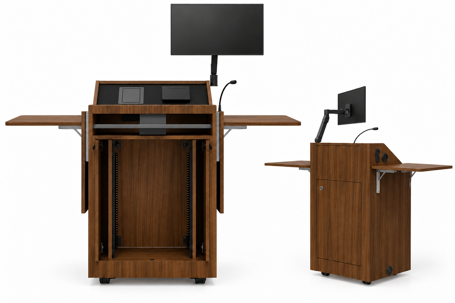 Sound-Craft The Patriot Hardwood Multimedia Lectern - DBU