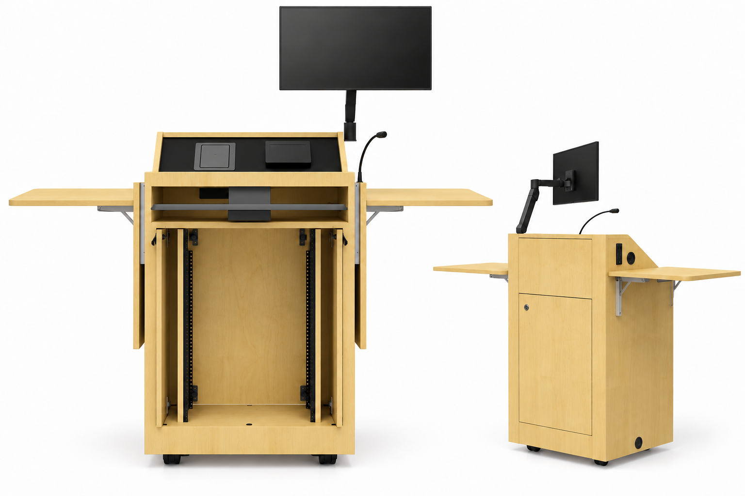 Sound-Craft The Patriot Hardwood Multimedia Lectern - DBU