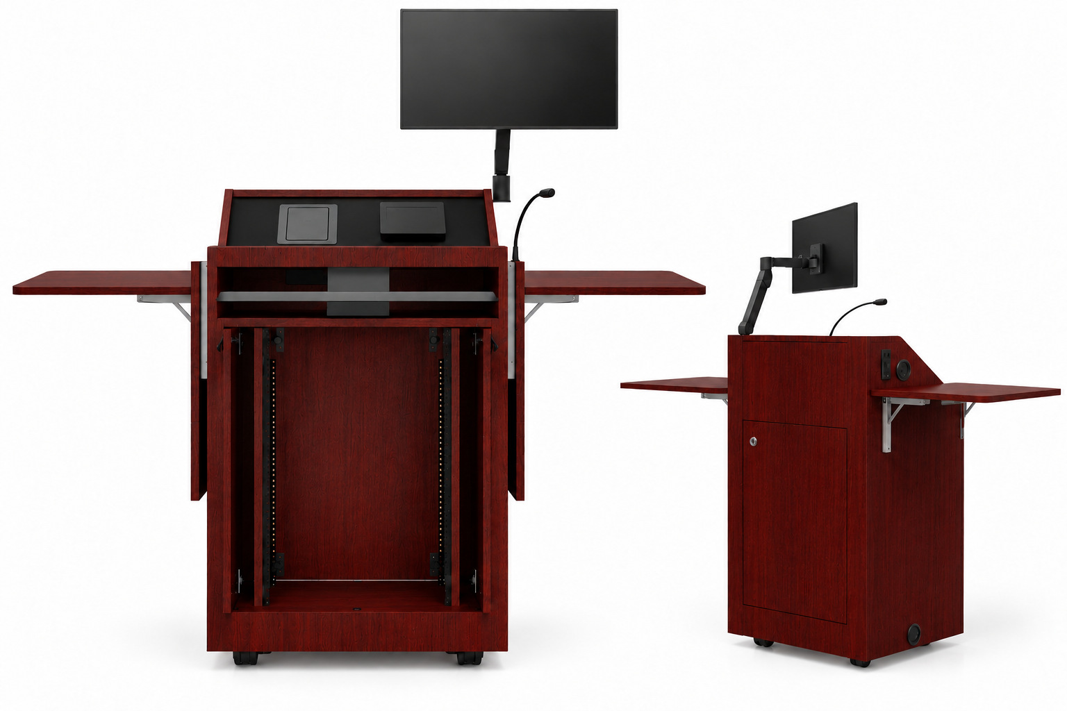 Sound-Craft The Patriot Hardwood Multimedia Lectern - DBU