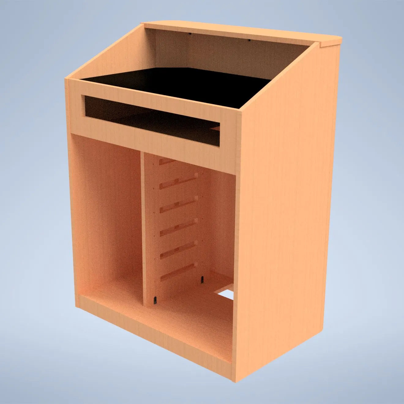 Sound-Craft The Representative XL Wood Veneer Multimedia Lectern - RCV36