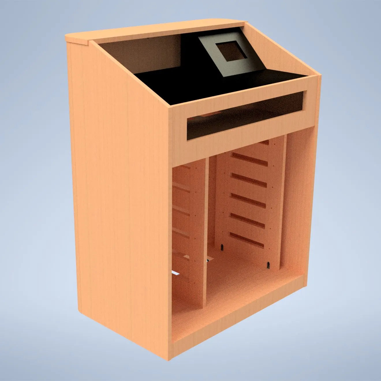 Sound-Craft The Representative XL Wood Veneer Multimedia Lectern - RCV36