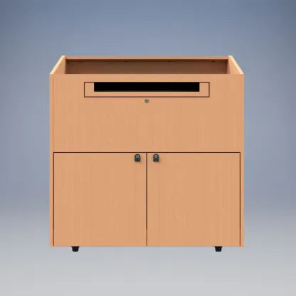 Sound-Craft The Teacher XL Hardwood Multimedia Lectern - ML2B