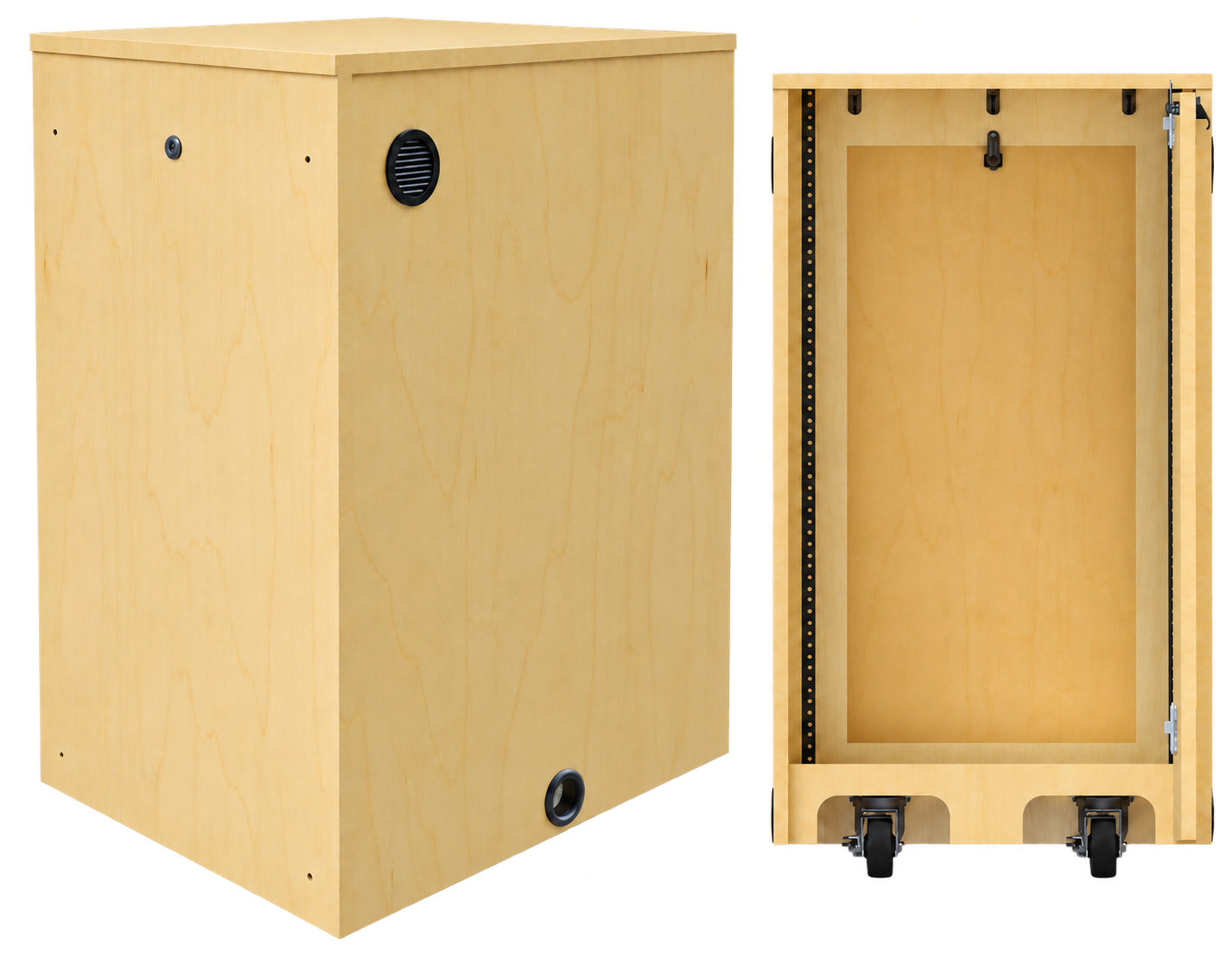 Sound-Craft The Ultimate XL Equipment Rack Cabinet with Optional Cooling Fans - S20RK