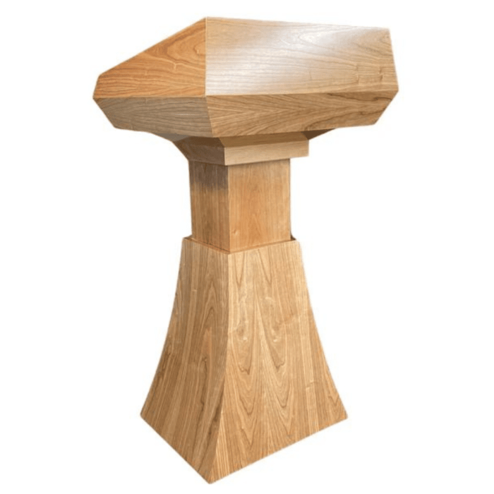 Executive Wood Adjustable StatesMan AutoGlide™ Lectern | STM019-AG