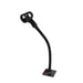 Black flexible neck stand on a white background
