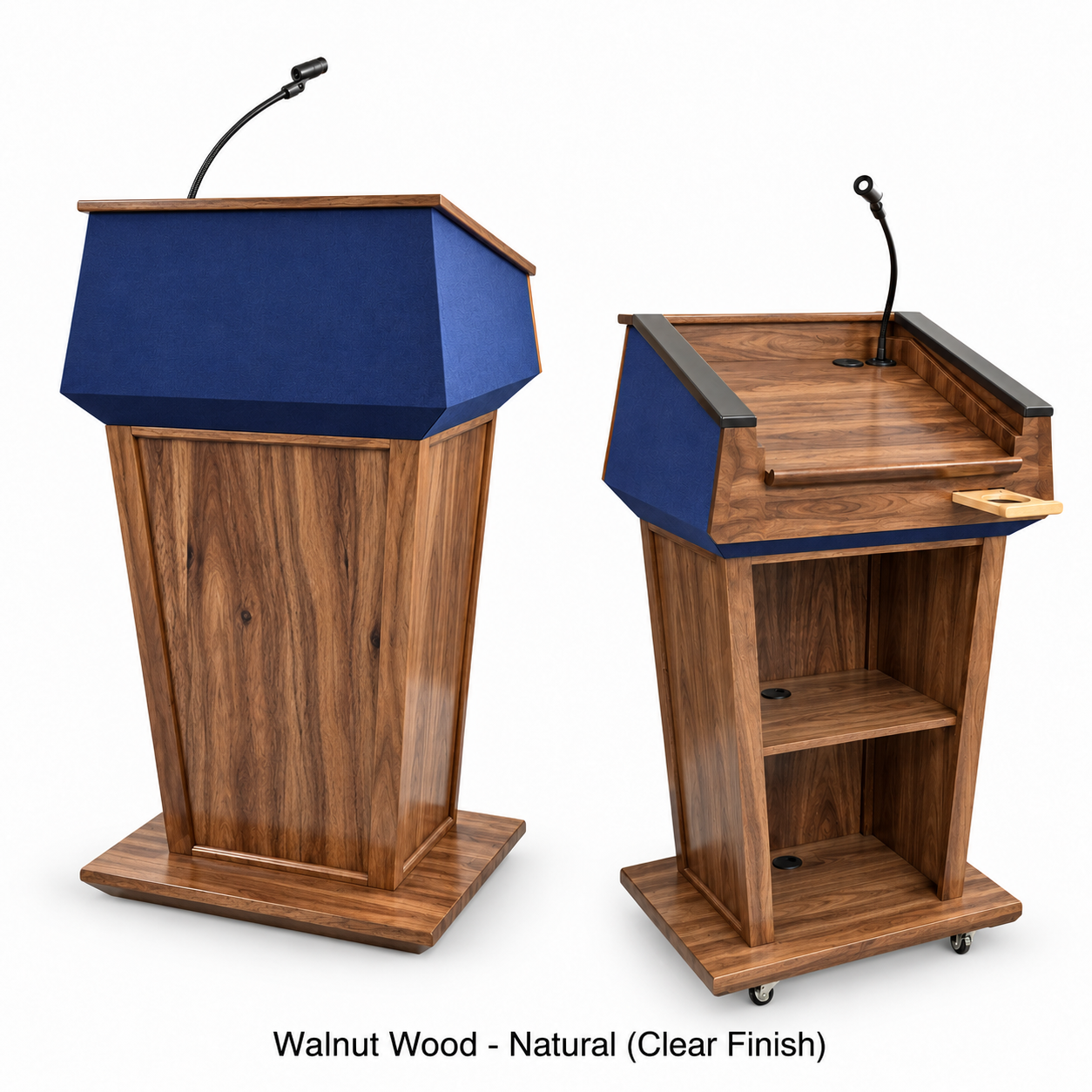Executive Wood Presidential™ Solid Hardwood Handcrafted Podium | PRES500