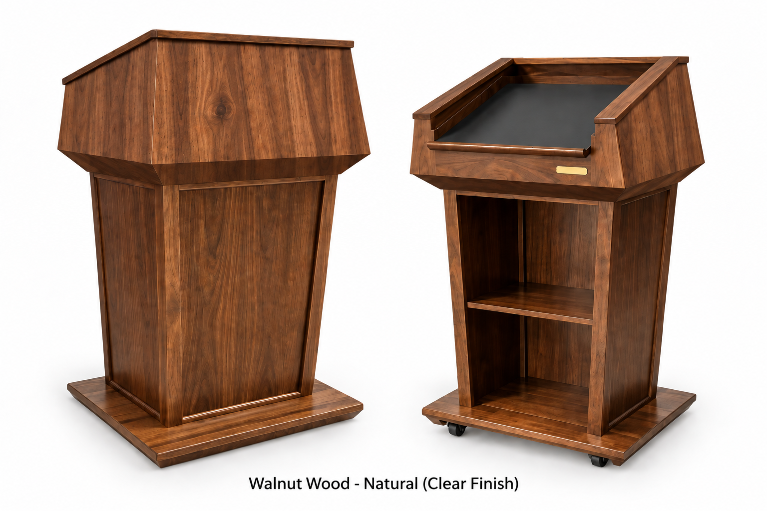 Executive Wood Presidential Plus™ Bullet-Resistant Lectern |PRES900-AB