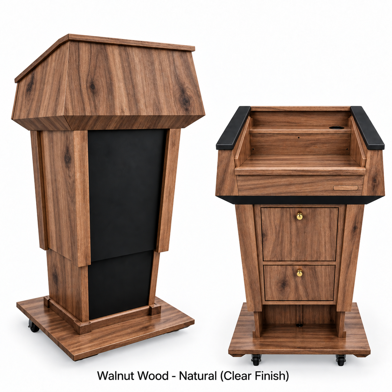 Executive Wood Presidential Plus Evolution Lift™  Sound Lectern | PRES900-EV-LIFT