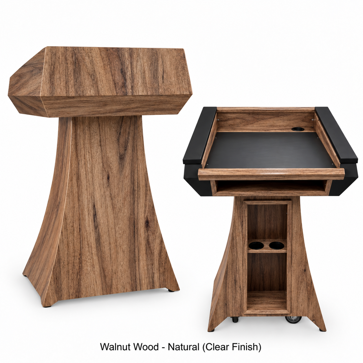 Executive Wood StatesMan™ Handcrafted Solid Hardwood Lectern | STM019