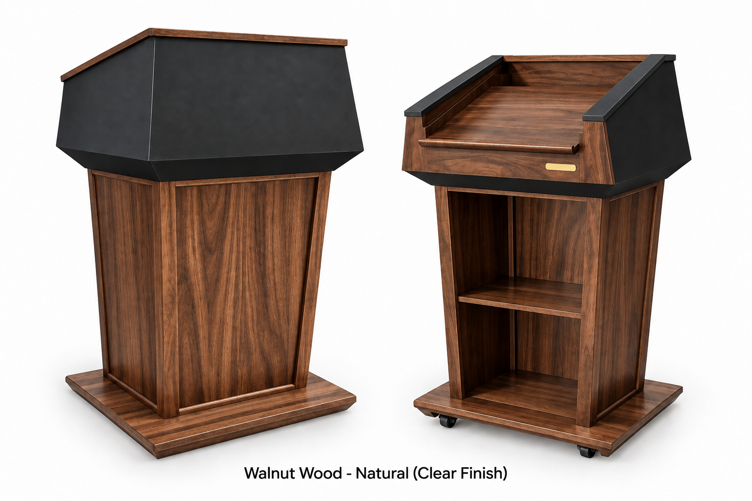 Executive Wood Presidential Plus™ Bullet-Resistant Lectern |PRES900-AB