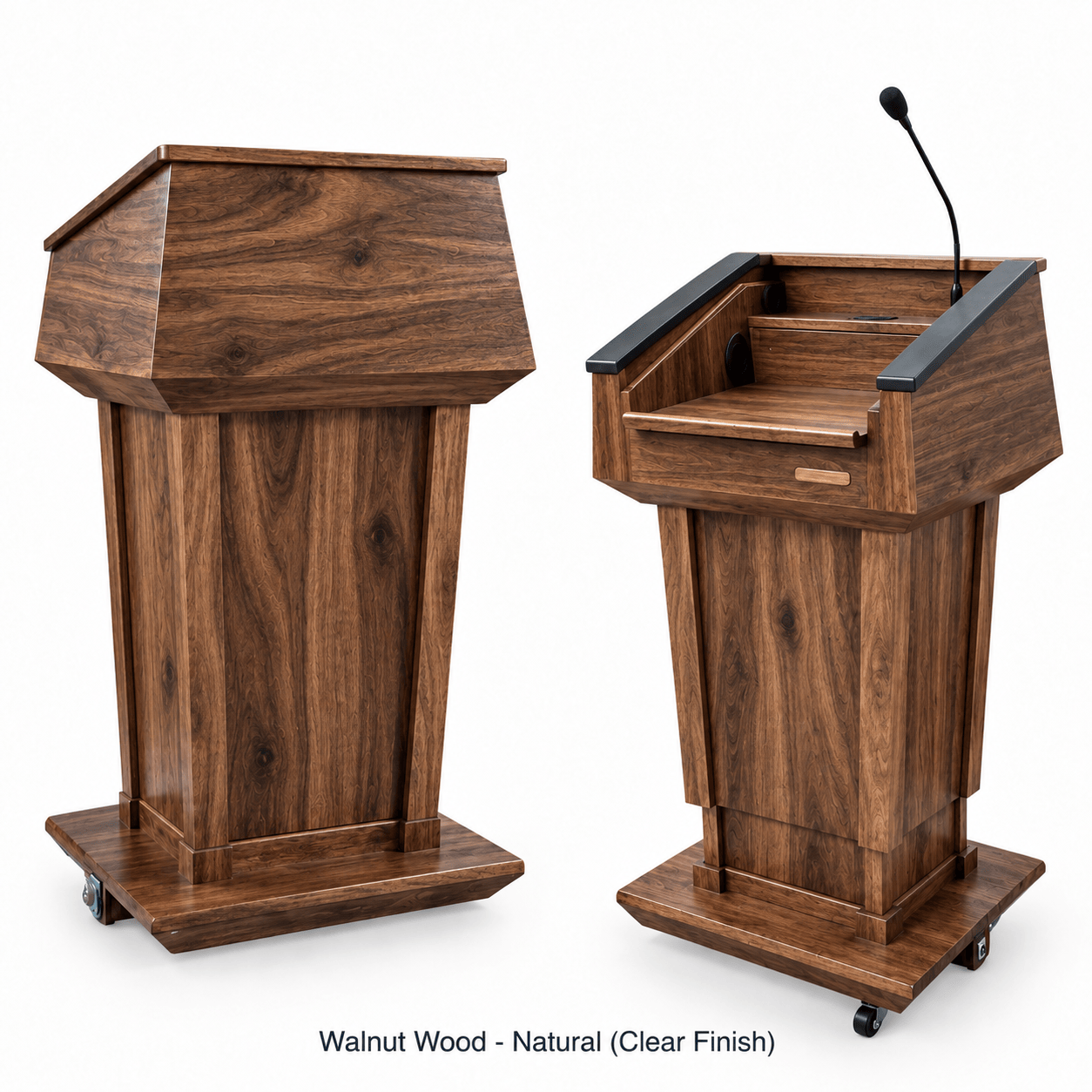 Executive Wood Presidential Plus Evolution Lift Adjustable Height Lectern - PRES500-LIFT