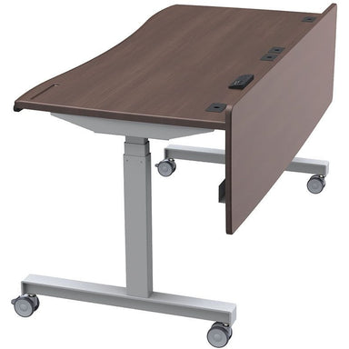 AVFI ADA Compliant Electric Lift Sit/Stand Desk DS6330-LFT- Height adjustable capabilities so if you need it lower or higher, it can do that for you!
