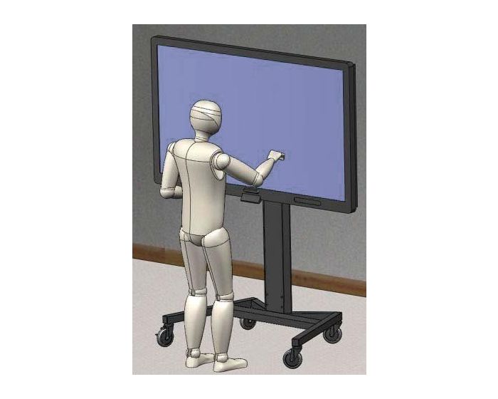 Avfi Mobile Electric Lift Display Stand PM-XFL-LIFT