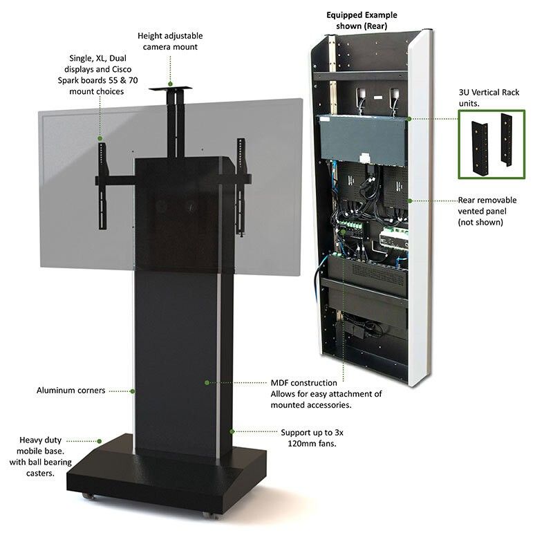 AVFI Mobile Telepresence Stand - TP1000 Series